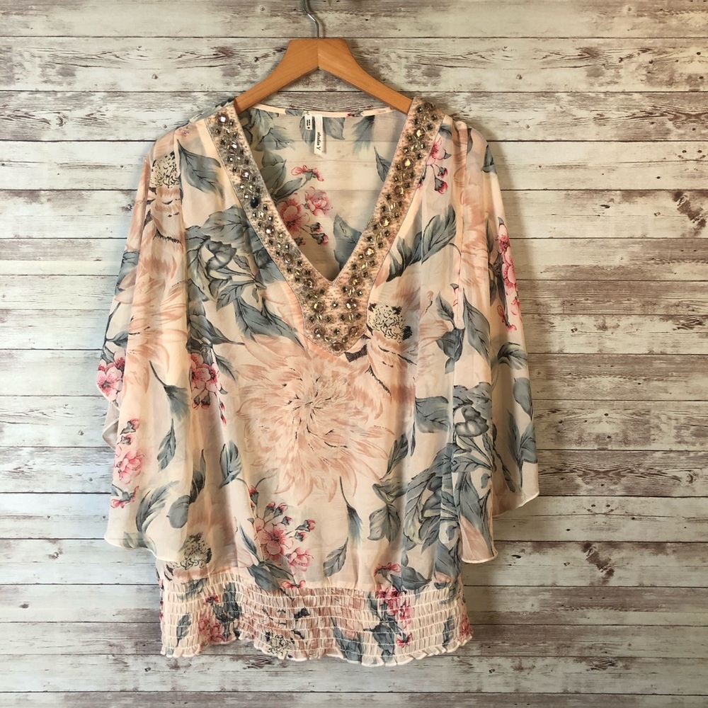 Studio Y blouse multi colored size medium